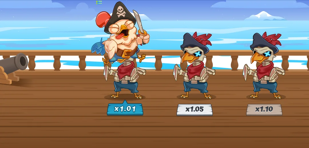 Chicken Pirate Game
