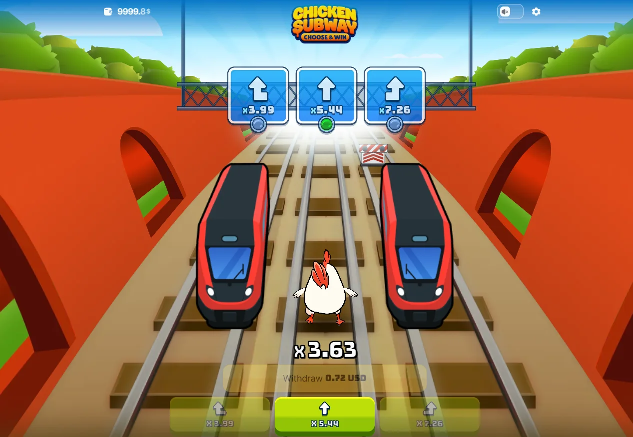 Chicken Subway Game Casino