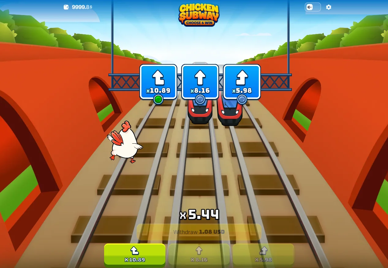 Chicken Subway Game Demo