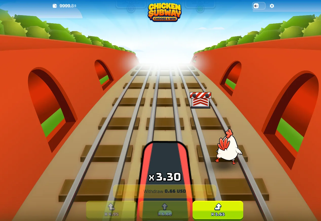 Chicken Subway Game