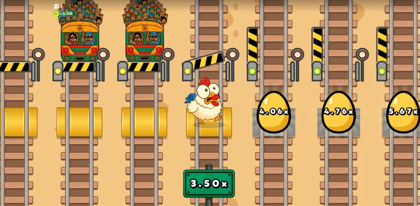 Chicken Train Game Demo