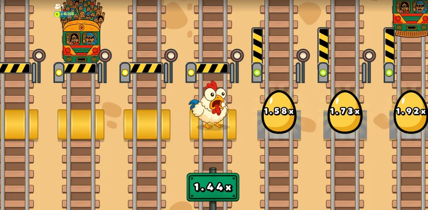Chicken Train Game